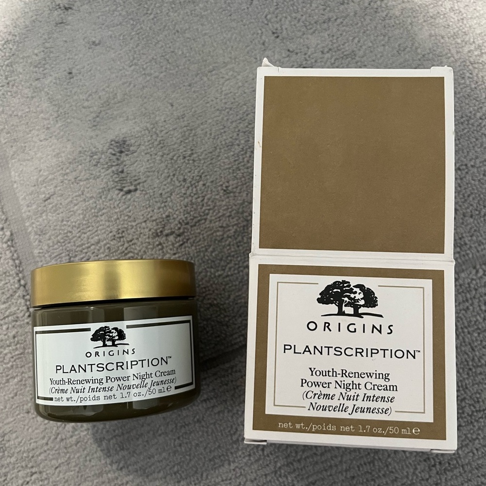 Origins Plantscription Youth Renewing Power Night Cream 1.7 oz brand new in box